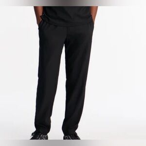 Nova Men Black Show Up Slim Slit Pants Size Small
